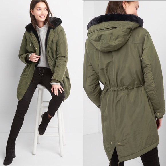 gap luxe parka